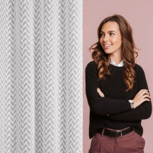 FIRANA GOTOWA MELI 1 140 X 250 CM BIAŁY FIRANA GOTOWA MELI 1 140 X 250 CM BIAŁY