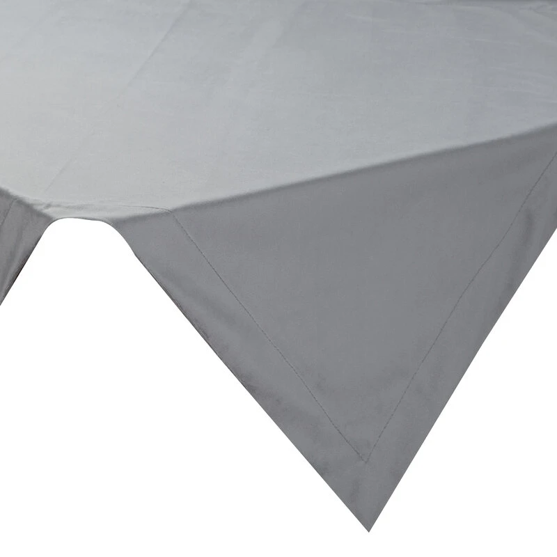 OBRUS MELINDA 85 X 85 CM STALOWY