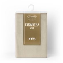 OBRUS MELINDA 30 X 40 CM BEŻOWY