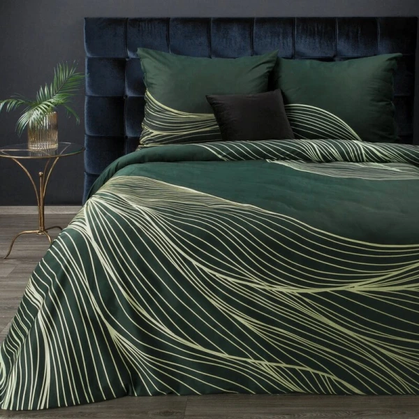 KOMPLET POŚCIELI SATYNOWEJ PREMIUM 3 160 X 200 CM CIEMNOZIE