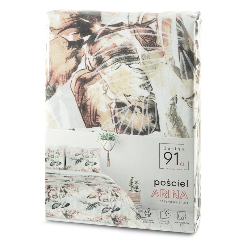 POŚCIEL D91 ARINA 160 X 200 CM BIAŁY