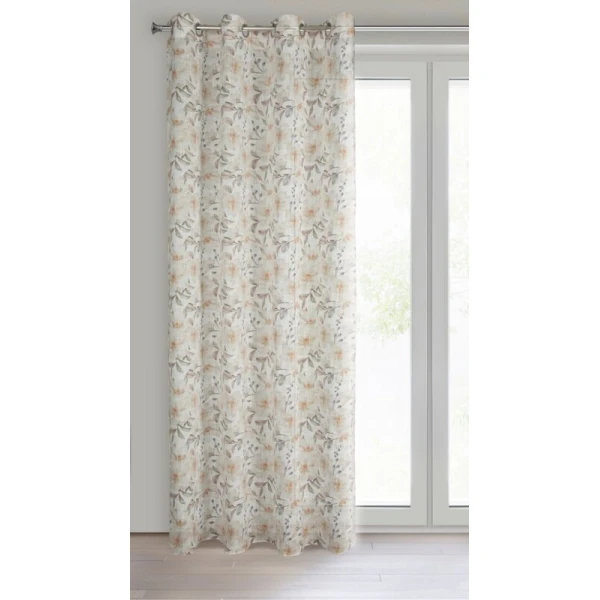 ZASŁONA GOTOWA AMARA 140 X 250 CM NATURALNY