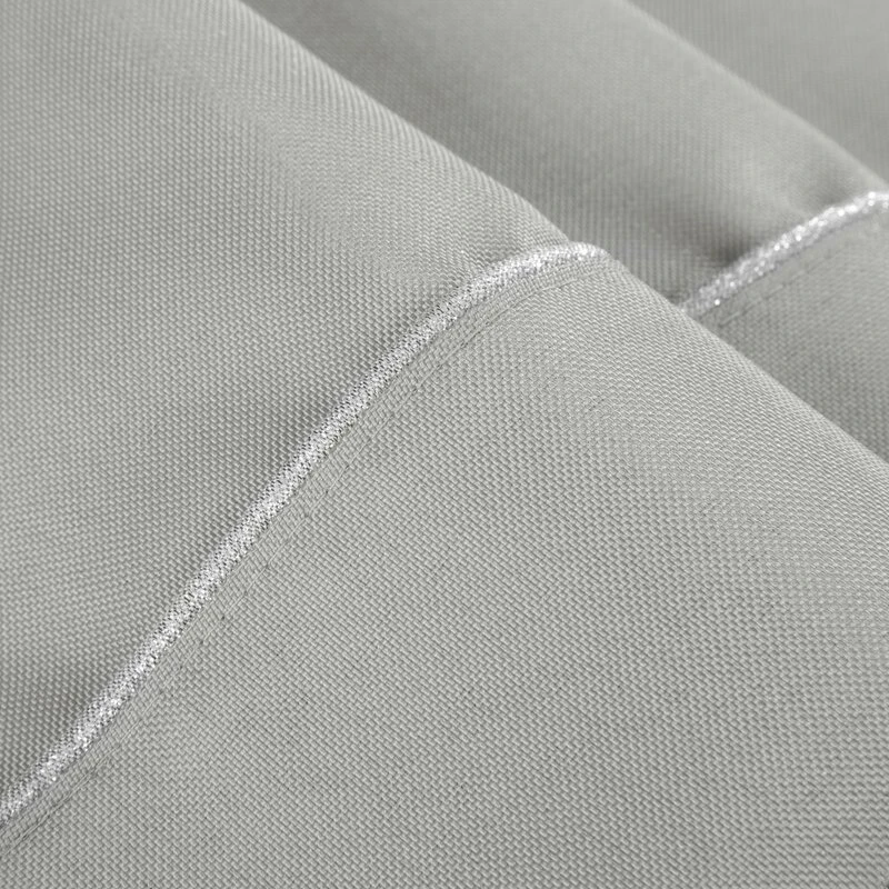 OBRUS MADELE 140 X 180 CM SREBRNY