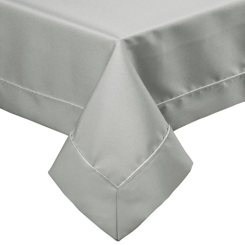 OBRUS MADELE 145 X 240 CM SREBRNY
