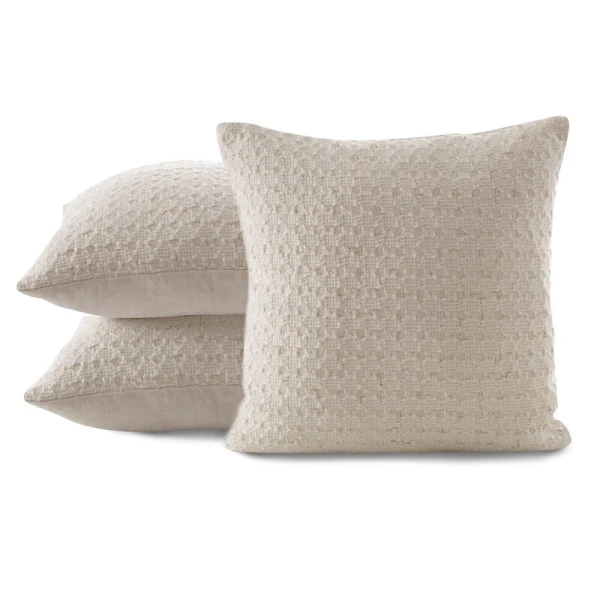 POSZEWKA ELIF 45 X 45 CM KREMOWY