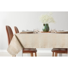 OBRUS ALINA 40 X 140 CM BEŻOWY