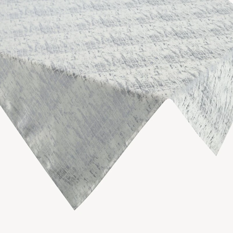 OBRUS ALINA 85 X 85 CM SREBRNY