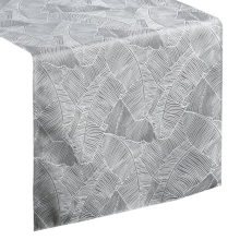 OBRUS ISLA 40 X 140 CM SREBRNY OBRUS ISLA 40 X 140 CM SREBRNY
