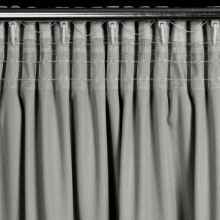 ZASŁONA GOTOWA MARLEN NA TAŚMIE 140 X 270 CM STALOWY