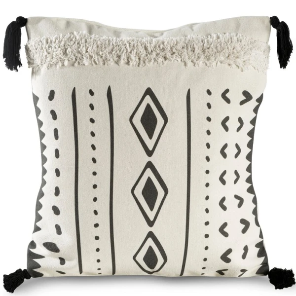 POSZEWKA BOHO 24 45 X 45 CM KREMOWY