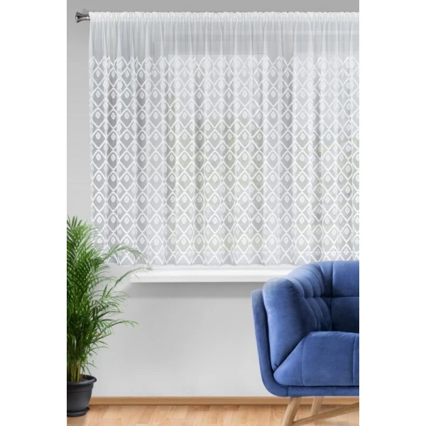 FIRANA GOTOWA DEK 350 X 140 CM BIAŁY