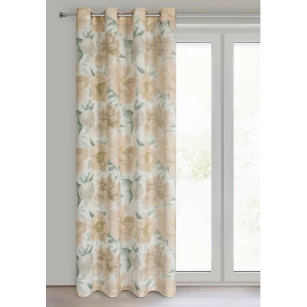 ZASŁONA GOTOWA KARLA 140 X 250 CM NATURALNY