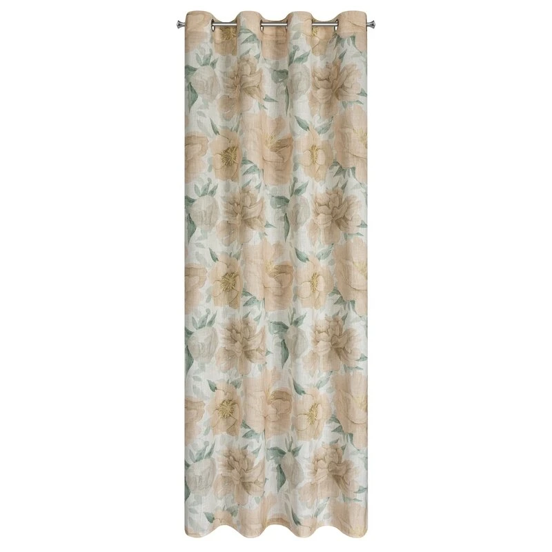 ZASŁONA GOTOWA KARLA 140 X 250 CM NATURALNY