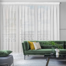 FIRANA GOTOWA VANESA NA TAŚMIE 300 X 270 CM BIAŁY