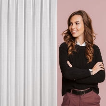 FIRANA GOTOWA VANESA NA TAŚMIE 300 X 270 CM BIAŁY