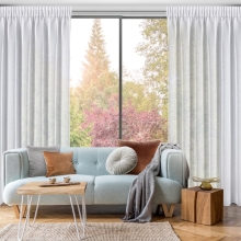 FIRANA GOTOWA LENA NA TAŚMIE 140 X 270 CM BIAŁY FIRANA GOTOWA LENA NA TAŚMIE 140 X 270 CM BIAŁY