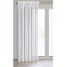 FIRANA GOTOWA LENA NA TAŚMIE 140 X 270 CM BIAŁY FIRANA GOTOWA LENA NA TAŚMIE 140 X 270 CM BIAŁY