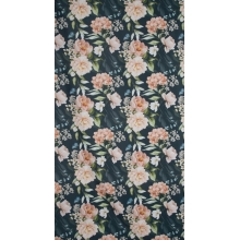 ZASŁONA GOTOWA SALMA 140 X 270 CM CZARNY