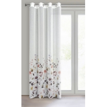 ZASŁONA GOTOWA D91 LAVIN 140 X 250 CM BIAŁY
