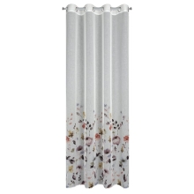 ZASŁONA GOTOWA D91 LAVIN 140 X 250 CM BIAŁY