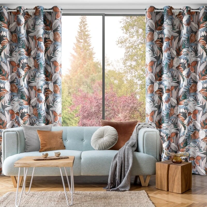 ZASŁONA GOTOWA MARILA 140 X 270 CM STALOWY