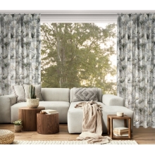 ZASŁONA GOTOWA SANDY NA TAŚMIE 140 X 300 CM STALOWY