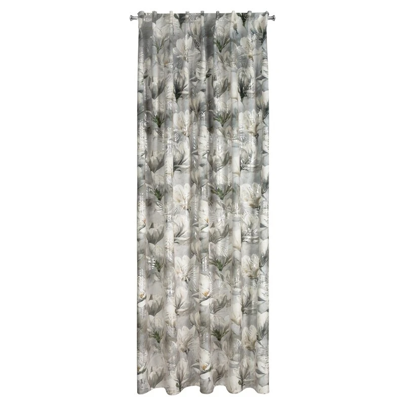 ZASŁONA GOTOWA SANDY NA TAŚMIE 140 X 300 CM STALOWY