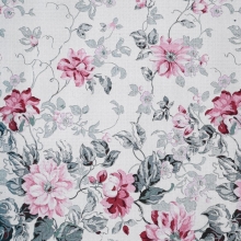 ZASŁONA GOTOWA D91 LEA 05 140 X 250 CM SREBRNY