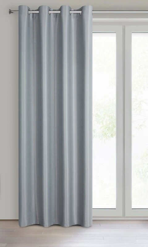 ZASŁONA GOTOWA SELINA 140 X 250 CM SZARY
