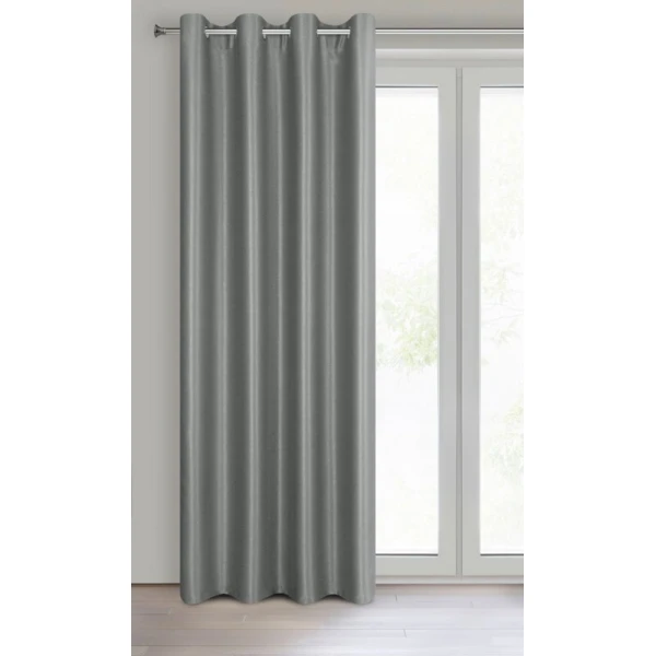 ZASŁONA GOTOWA SELINA 140 X 250 CM STALOWY