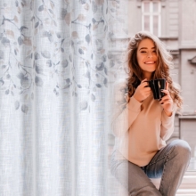 ZASŁONA GOTOWA ANA 140 X 250 CM BIAŁY ZASŁONA GOTOWA ANA 140 X 250 CM BIAŁY