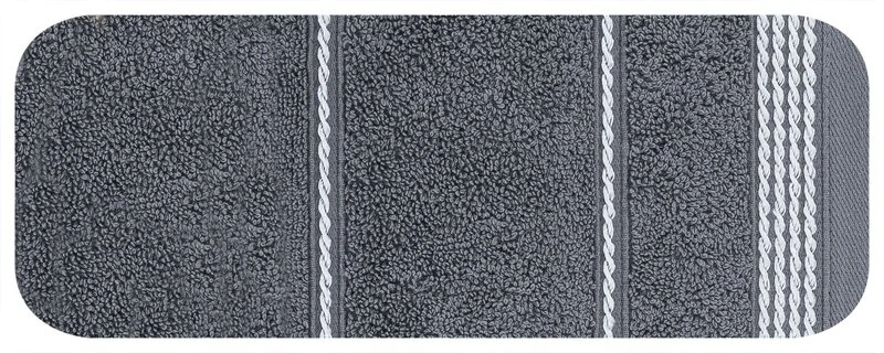 RĘCZNIK MIRA (07) 30 X 50 CM GRAFITOWY