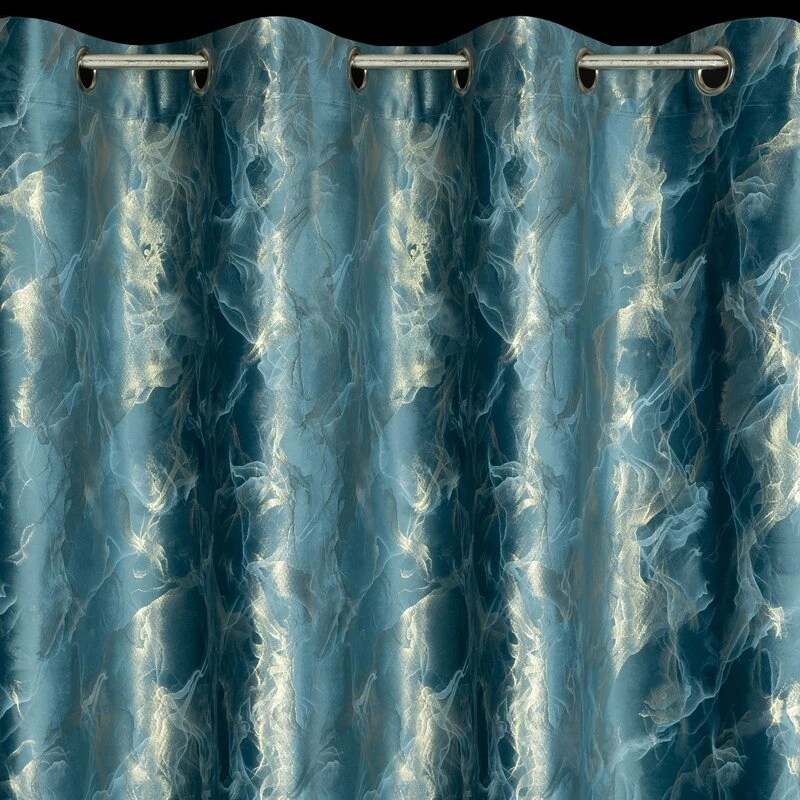 ZASŁONA GOTOWA MELODY 140 X 250 CM GRANATOWY