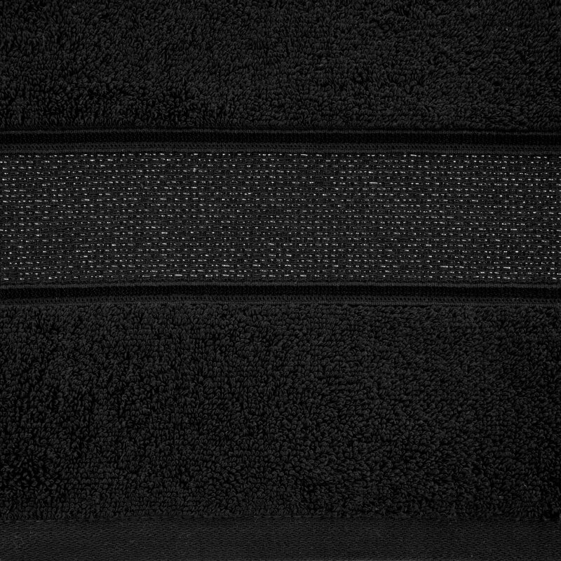 RĘCZNIK LIANA (06) 50 X 90 CM CZARNY