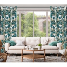 FIRANA GOTOWA DAVOS 140 X 250 CM BIAŁY