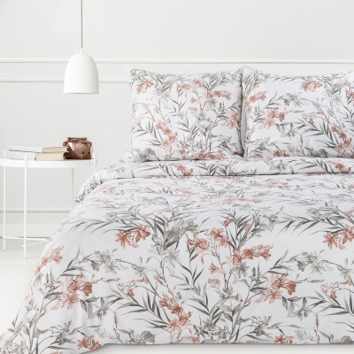 KOMPLET POŚCIELI REN 220 X 200 CM KORALOWY