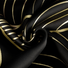 ZASŁONA GOTOWA KIARA 140 X 250 CM CZARNY ZASŁONA GOTOWA KIARA 140 X 250 CM CZARNY