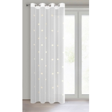 FIRANA GOTOWA ELSA 140 X 250 CM BIAŁY