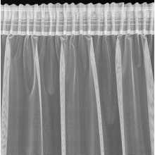 FIRANA GOTOWA NEL NA TAŚMIE 300 X 145 CM BIAŁY FIRANA GOTOWA NEL NA TAŚMIE 300 X 145 CM BIAŁY