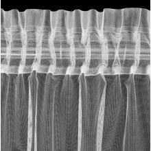 FIRANA GOTOWA NEL NA TAŚMIE 300 X 145 CM BIAŁY FIRANA GOTOWA NEL NA TAŚMIE 300 X 145 CM BIAŁY