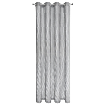 FIRANA GOTOWA AIDEN 140 X 250 CM SREBRNY FIRANA GOTOWA AIDEN 140 X 250 CM SREBRNY