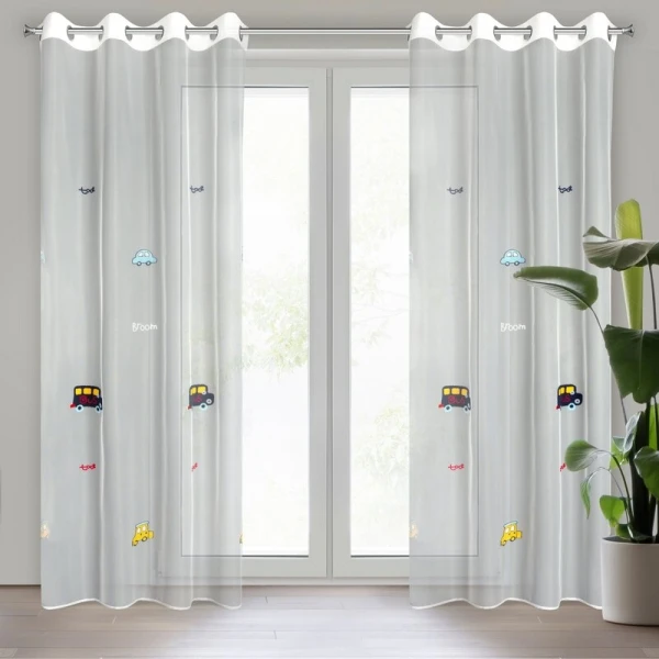 FIRANA GOTOWA ALVIN 140 X 250 CM BIAŁY