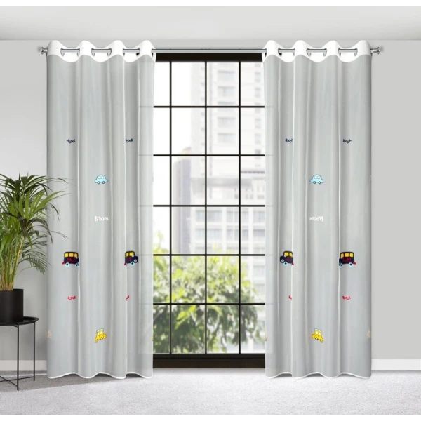 FIRANA GOTOWA ALVIN 140 X 250 CM BIAŁY