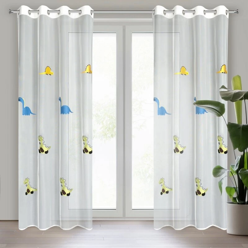 FIRANA GOTOWA DINO 140 X 250 CM BIAŁY