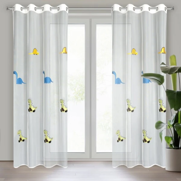 FIRANA GOTOWA DINO 140 X 250 CM BIAŁY