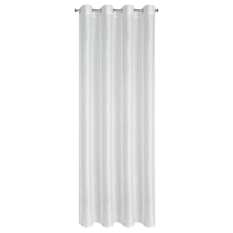 FIRANA GOTOWA SIBEL 140 X 250 CM BIAŁY