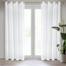 FIRANA GOTOWA BENAY 140 X 250 CM BIAŁY FIRANA GOTOWA BENAY 140 X 250 CM BIAŁY