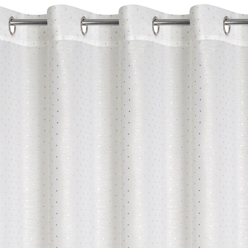 FIRANA GOTOWA SIBEL 140 X 250 CM BIAŁY