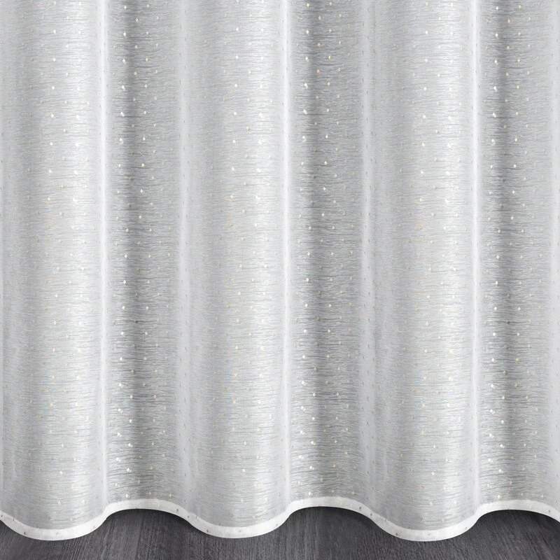 FIRANA GOTOWA SIBEL 140 X 250 CM BIAŁY