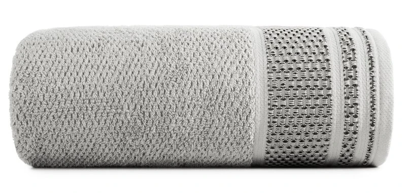 RĘCZNIK SUZANA (01) 50 X 90 CM SREBRNY
